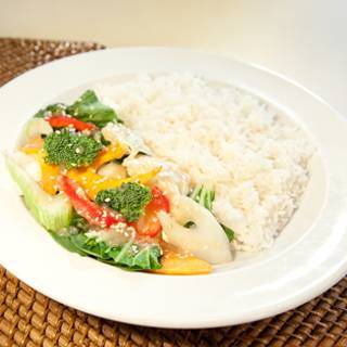 Assorted Vegetable Rice 什菜飯